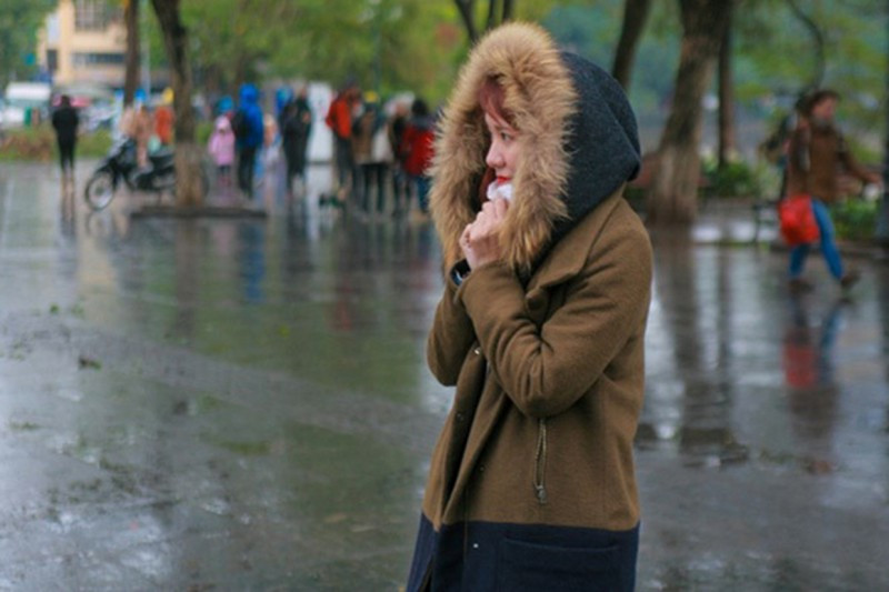 Miền Bắc đón mưa rét vào dịp Giáng sinh năm nay.