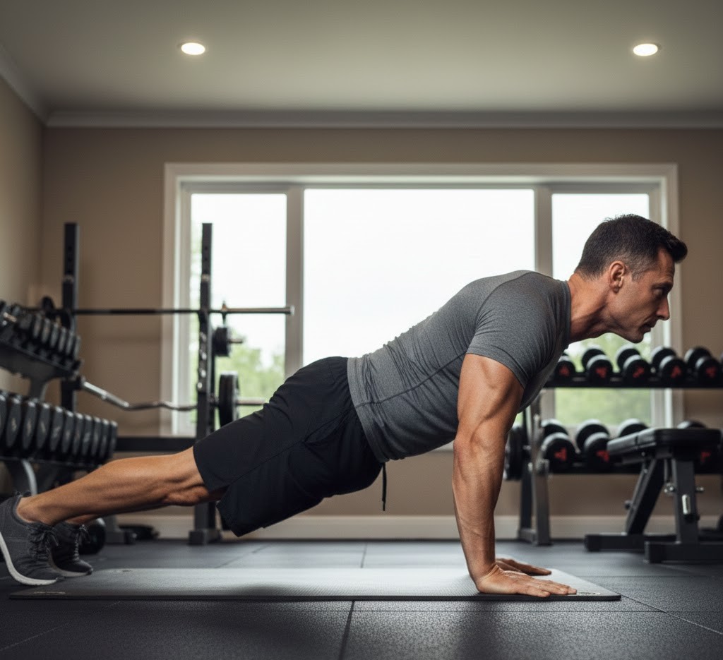 Chống đẩy khi thực hiện đúng sẽ giúp bảo vệ khớp vai, cổ tay và cột sống thắt lưng, đồng thời tăng hiệu quả kích hoạt cơ ngực.