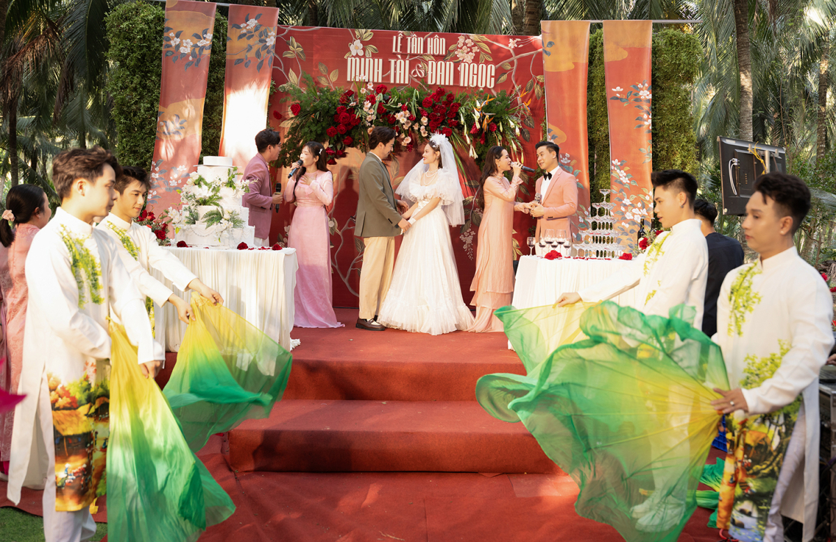Lễ cưới đậm chất miền Tây của Đoàn Minh Tài và vợ bác sĩ - 6