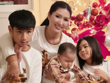 Nguyễn Hồng Nhung khoe con thứ ba
