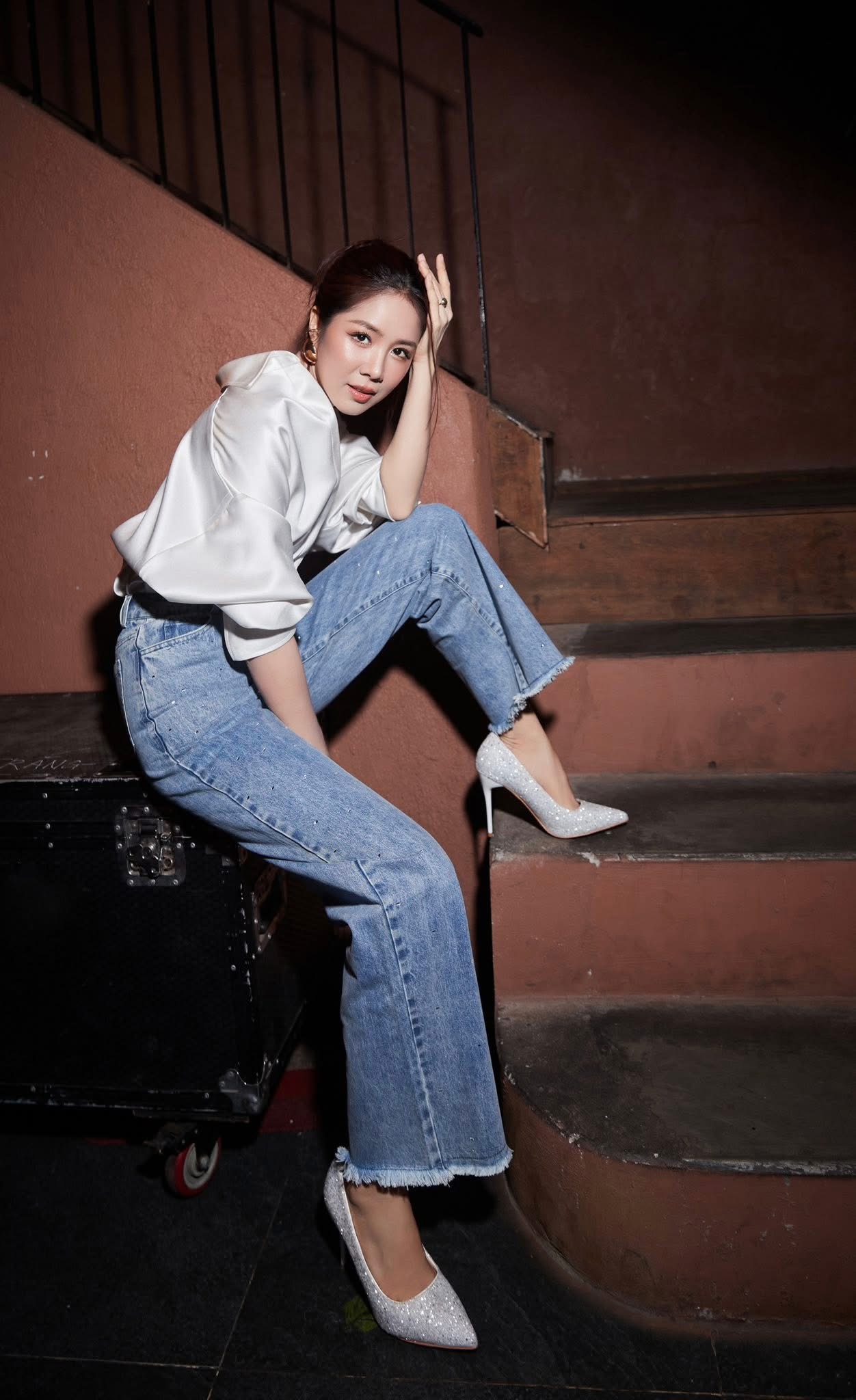 Lê Phương thăng hạng nhan sắc sau khi giảm 30kg - 5