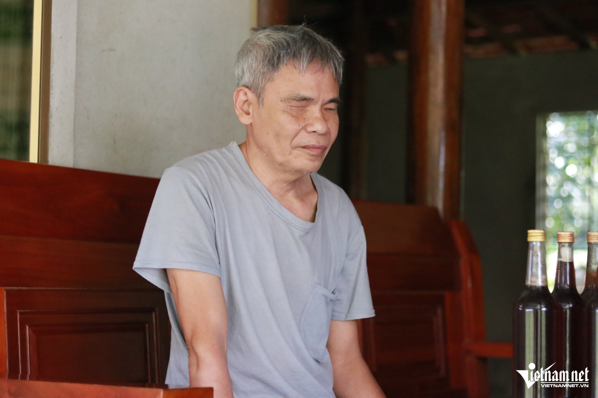 Ông Học là tấm gương vượt lên số phận. Ảnh: Sỹ Thông