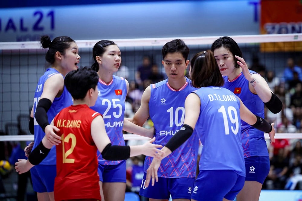 ĐT bóng chuyền nữ Việt Nam vô địch SEA V-League 2025. Ảnh: Báo Văn Hóa.