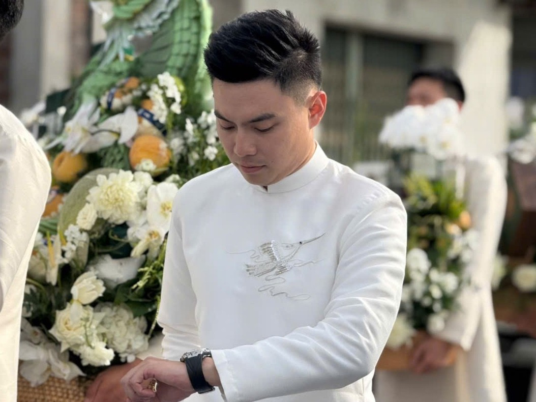 Hình ảnh chồng Đỗ Thị Hà tại lễ ăn hỏi - 2