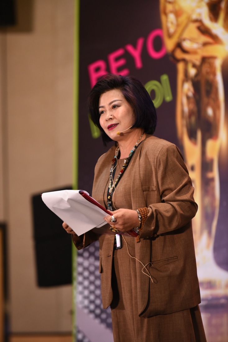 Bà Lưu Minh Ngọc - đại diện Ban tổ chức.