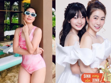 MC có body mướt rượt sau 2 lần sinh nở, con gái 15 tuổi như hotgirl, học chung trường với Lọ Lem nhà Quyền Linh