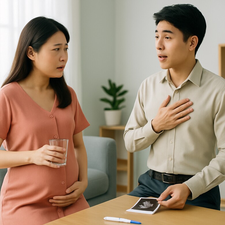 Anh bảo có bầu thì cưới, lúc tôi khoe que thử thai 2 vạch, anh nói đúng 2 từ - 2