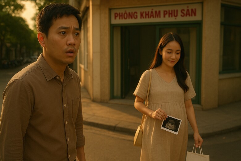 Cưới nhau 2 năm vợ không chịu đẻ, tôi sốc khi thấy vợ bước ra từ phòng khám thai - 1