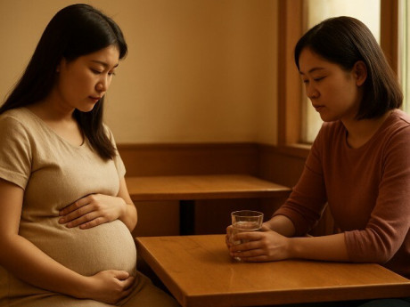 Bà bầu - Lỡ mang thai với người có vợ, vợ anh nói 1 câu tôi ôm bụng bầu khóc nức nở