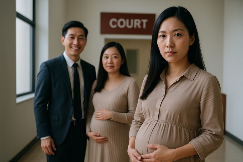 Gặp nhau ở tòa, chồng cũ khoe “vợ sắp cưới đang bầu”, tôi nói một câu khiến cả họ nhà gái đứng hình - 1