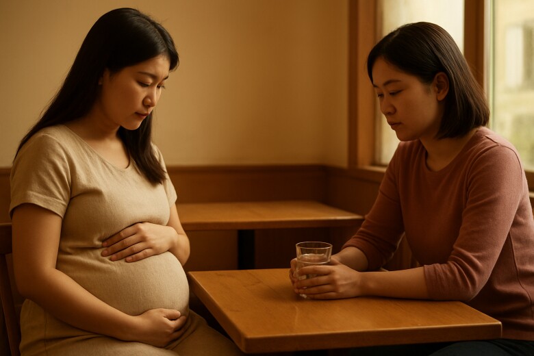 Lỡ mang thai với người có vợ, vợ anh nói 1 câu tôi ôm bụng bầu khóc nức nở - 1