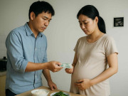 Bà bầu - Tôi mang bầu, chồng chỉ đưa 100 nghìn đi chợ mỗi ngày, đến khi anh mất tôi khóc nghẹn khi nhìn thứ để lại