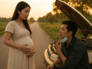 Bà bầu - Xe tôi hỏng giữa đường được người lạ giúp đỡ, lúc anh tháo khẩu trang ra, tôi sững người