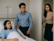Bà bầu - Đêm tôi nhập viện vì dọa sảy, chồng cũ lao tới ôm bụng khóc, sáng hôm sau vợ anh đến đánh ghen
