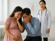 Bà bầu - Chồng vô sinh nhưng vợ vẫn mang thai, bác sĩ nói 1 câu khiến cả hai quỳ gối ôm nhau khóc