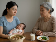 Bà bầu - Lên chăm con dâu ở cữ, mẹ chồng có hành động lạ khiến tôi xấu hổ