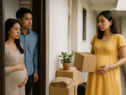 Bà bầu - Cô hàng xóm mới chuyển đến đang mang bầu, tôi sửng sốt khi biết cha đứa bé là ai