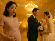 Bà bầu - Đi dự đám cưới đồng nghiệp, đến nơi tôi sững sờ thấy chồng mình đang làm 1 việc