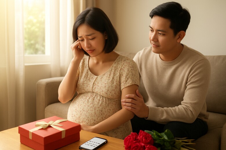 Người yêu cũ tặng xe 500 triệu khi biết tôi mang bầu, chồng nói 1 câu khiến tôi rơi nước mắt - 2