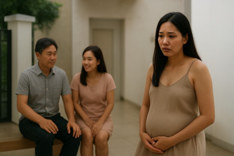 Từ chối về ở với mẹ chồng khi mang bầu, mấy tháng sau tôi sững sờ với cảnh tượng trước mắt - 1