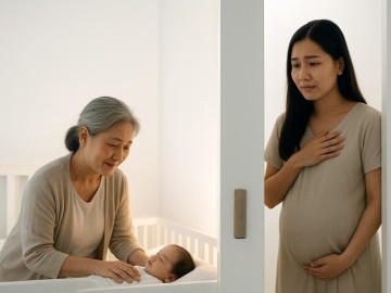 Mẹ chồng lên chăm con dâu ở cữ, tôi thấy xấu hổ vì đêm nào bà cũng làm một việc