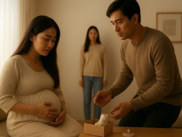 Tôi giận khi chồng lén gặp người yêu cũ, khi biết món đồ cô ấy mang đến tôi cúi đầu cảm ơn