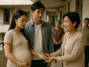 Quyết định cưới cô gái hàng xóm mang bầu bị bạn trai bỏ rơi, tôi được mẹ ủng hộ nhiệt tình