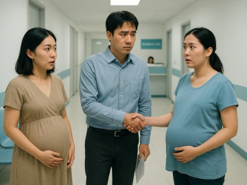 Gặp vợ cũ của anh ở phòng khám thai, biết bố đứa trẻ là ai tôi sốc nặng