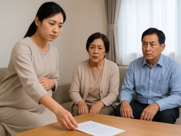 Bà bầu - Mẹ chồng bắt đẻ đứa thứ 3, tôi chìa ra tờ giấy khiến cả nhà chồng chết lặng