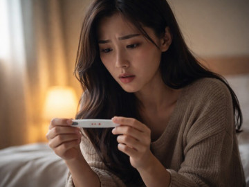 Bà bầu - Vừa ly hôn xong thì phát hiện mang bầu, chồng cũ nhắn một câu khiến tôi khóc nức nở