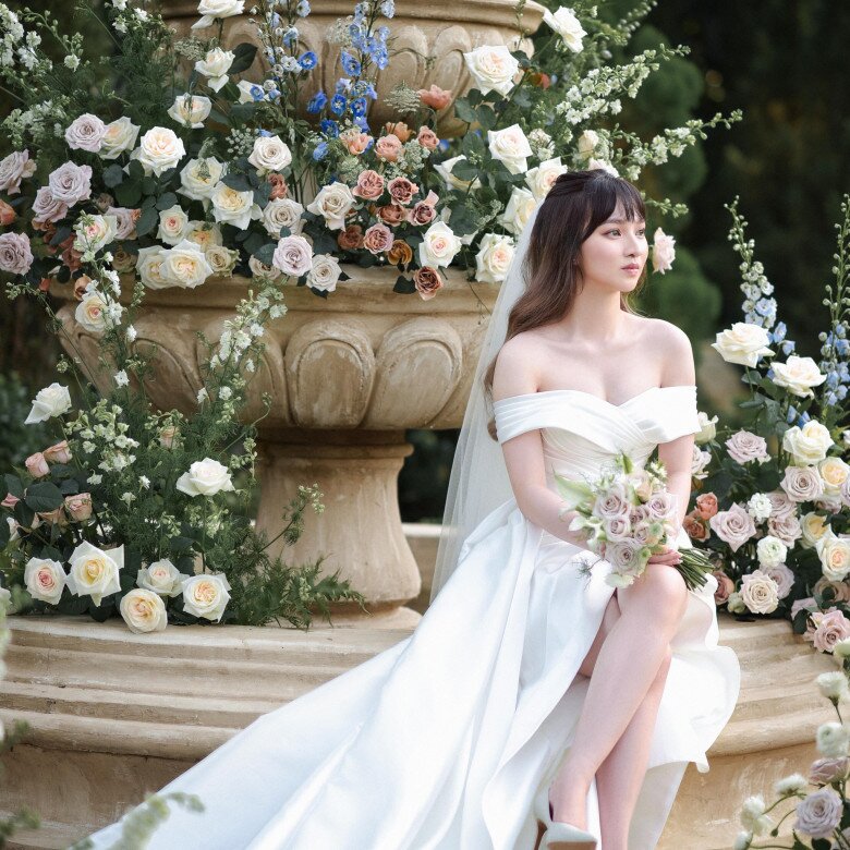 Khi lên xe hoa, cô dâu Bích Ngọc mới chỉ vừa tốt nghiệp cấp 3.