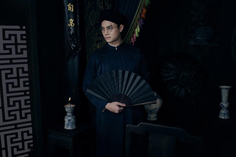 Anh Dũng thủ vai thầy đề Thiện Lương trong phim Người Vợ Cuối Cùng.