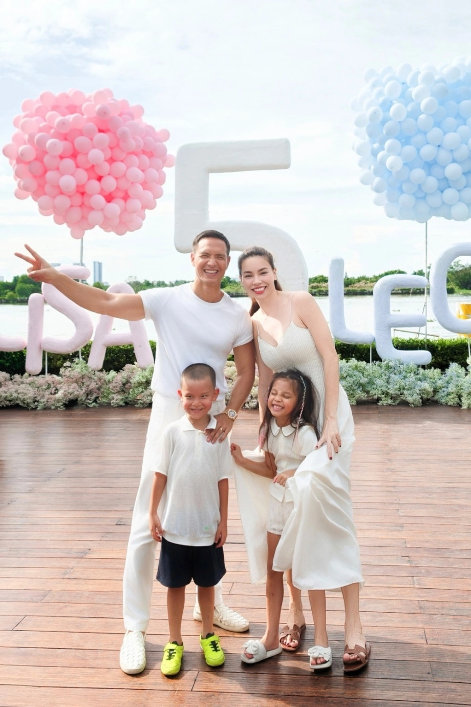 Kim Lý không muốn Hà Hồ sinh thêm con vì lo cho sức khoẻ của vợ.