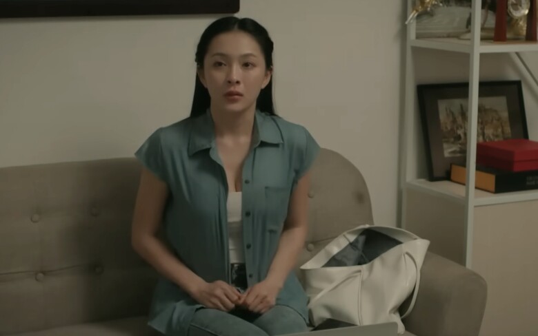 Ngọc Trâm được khen về khả năng diễn xuất trong cảnh quay nặng đô.