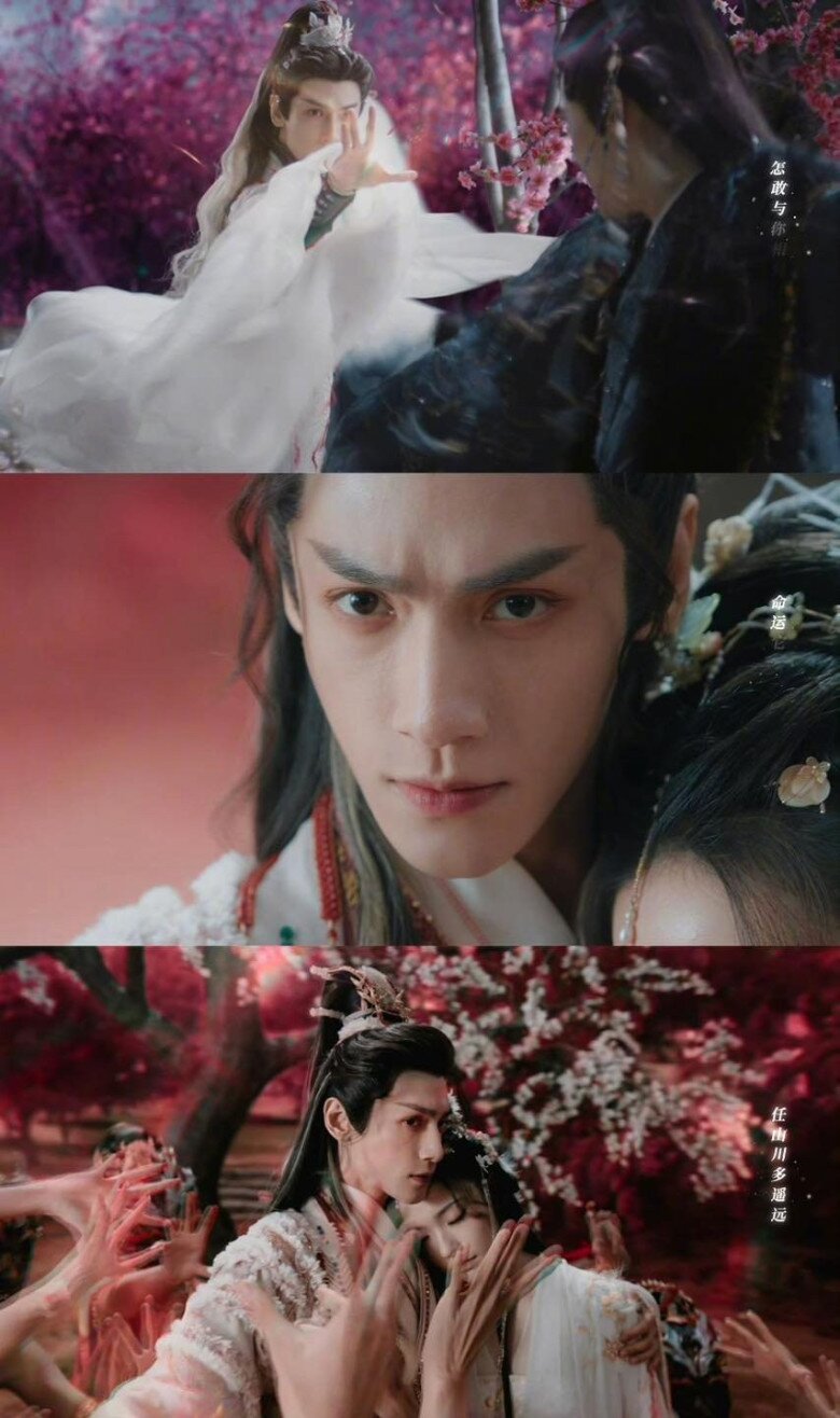 Lớp trang điểm cầu kỳ khiến La Vân Hi mất đi vẻ đẹp tự nhiên.