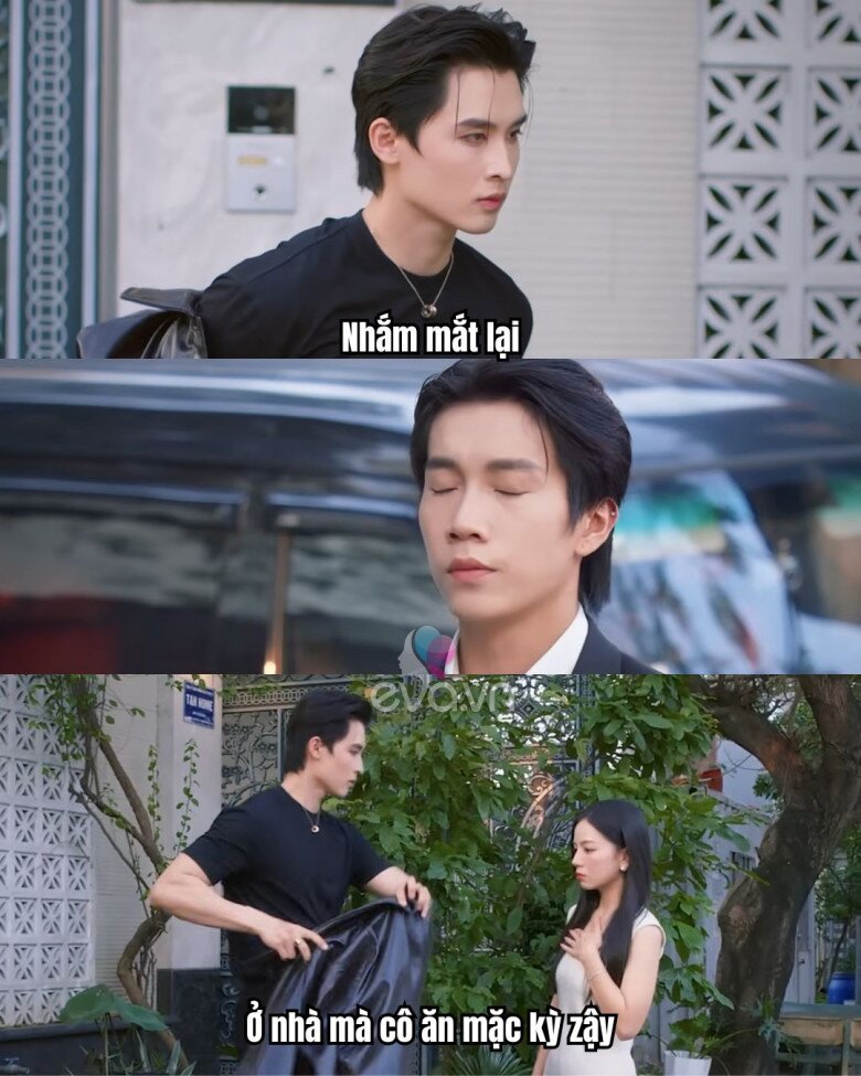 Sự phối hợp ăn ý của cặp đôi diễn viên chính khiến phân cảnh tưởng chừng “nổi da gà” ấy trở nên đáng yêu.