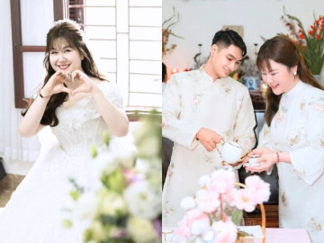 Em chồng Thu Quỳnh lên xe hoa, nhan sắc thăng hạng bất ngờ sau 6 năm đóng Về Nhà Đi Con