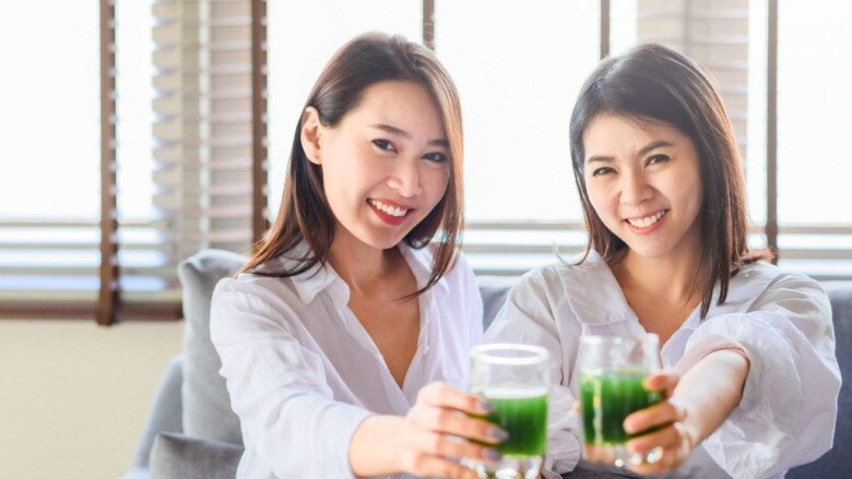 Rau má rất phù hợp với chị em phụ nữ, giúp giải độc mát gan lại đẹp da, giảm cân... (ảnh minh hoạ)