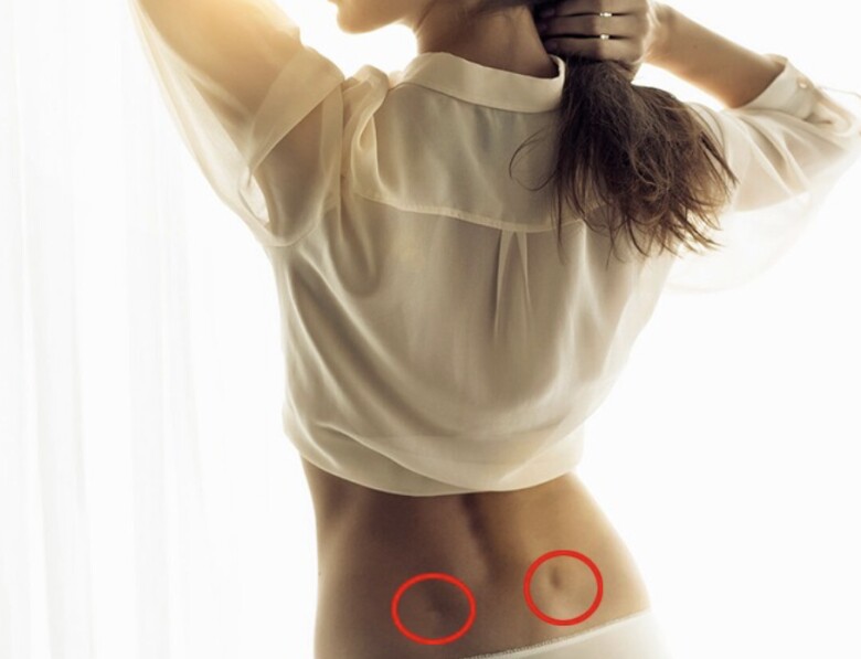 Hõm venus cho thấy cơ thể người phụ nữ có sự trao đổi chất tốt hơn (Ảnh minh hoạ)