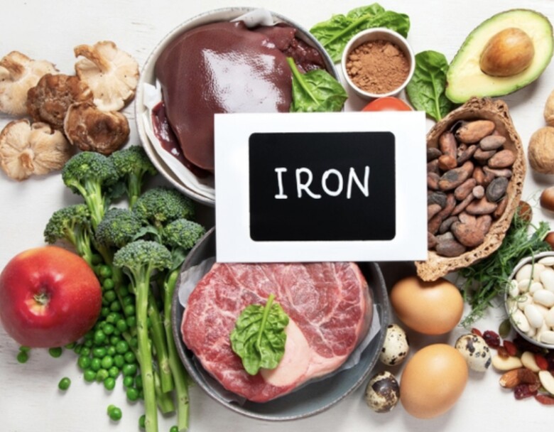 Sắt có thể tìm thấy trong nguồn thực phẩm động vật và thực vật (Ảnh minh hoạ)