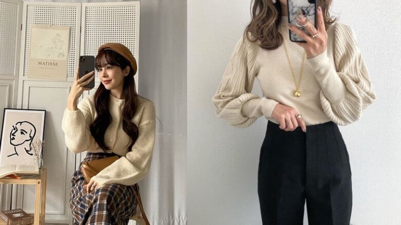 3 kiểu áo len tưởng che khuyết điểm nhưng lại “dìm dáng” không thương tiếc, đổi sang kiểu này vừa cao vừa gầy - 9