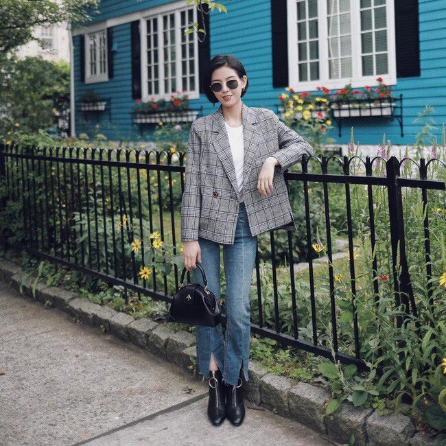 6 cách phối áo blazer với quần jeans mặc cả tuần không chán, diện đi chơi hay đi làm đều đẹp không một điểm trừ - 6