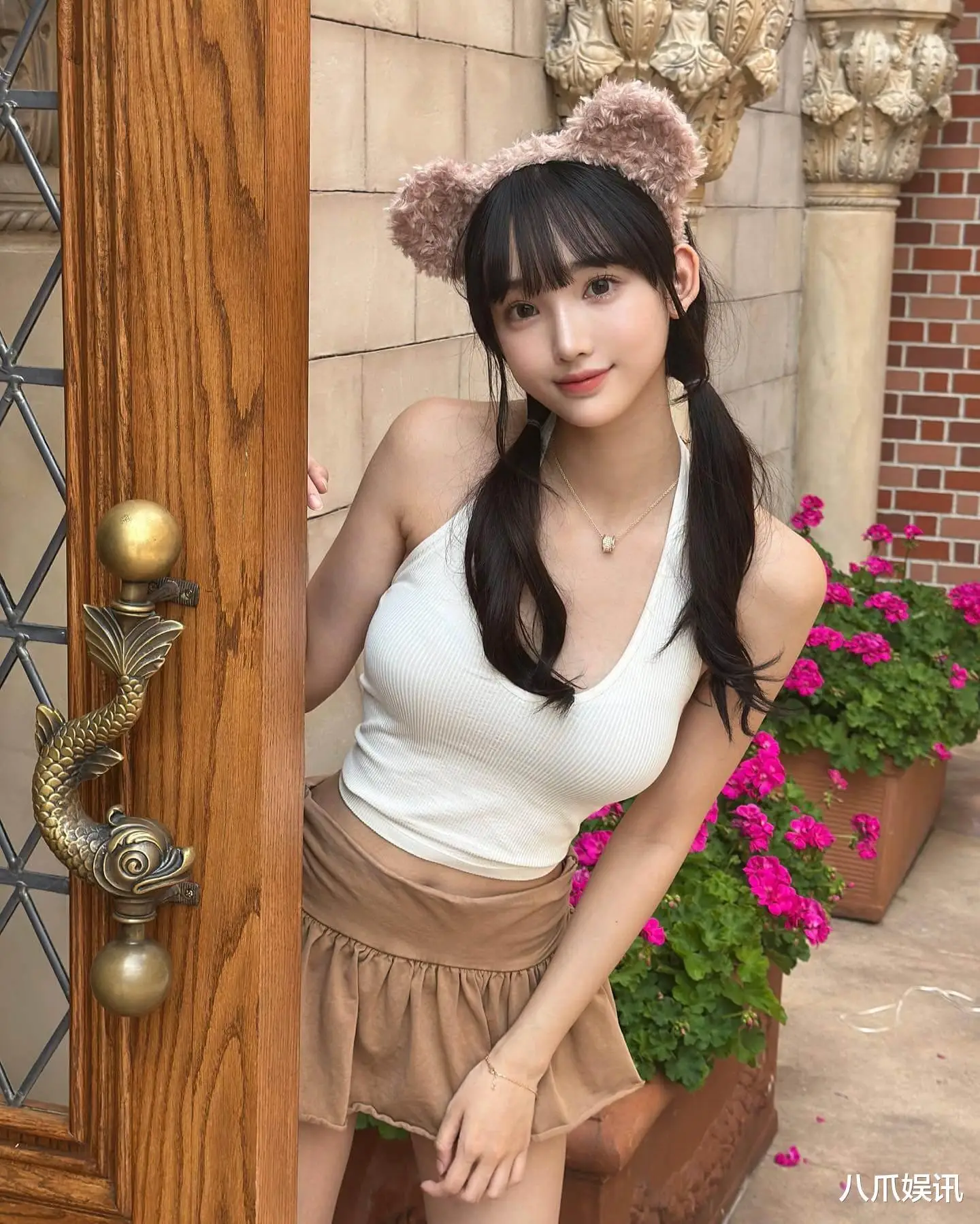 Cô thường xuất hiện với tạo hình trẻ trung như nữ sinh.