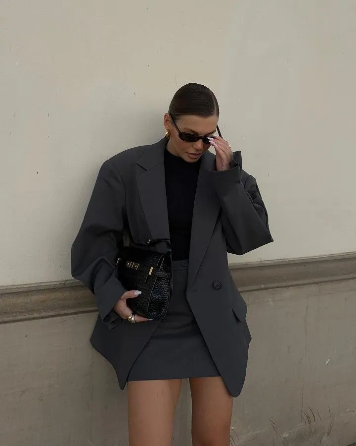 Hãy mặc áo khoác blazer theo cách này vào mùa thu, đảm bảo đẹp mãn nhãn đến nỗi ai nhìn cũng xuýt xoa - 6