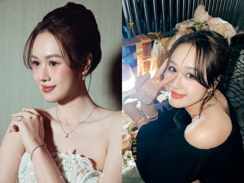 Với thần thái, sắc vóc này, nhiều người còn khuyên Anh Phạm nên thi hoa hậu.