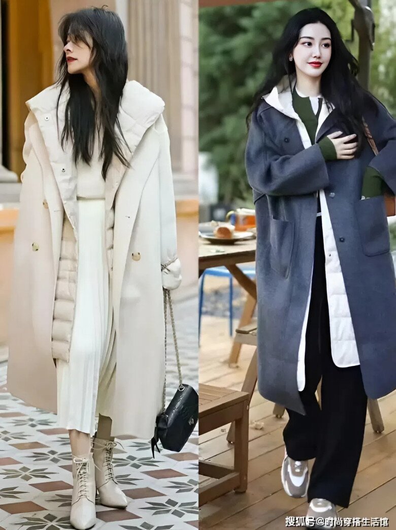 Xu hướng áo khoác 2025 càng dài càng đẹp: 3 kiểu áo khoác giúp nàng dưới 1m60 trông như 1m70, sành điệu suốt mùa - 1