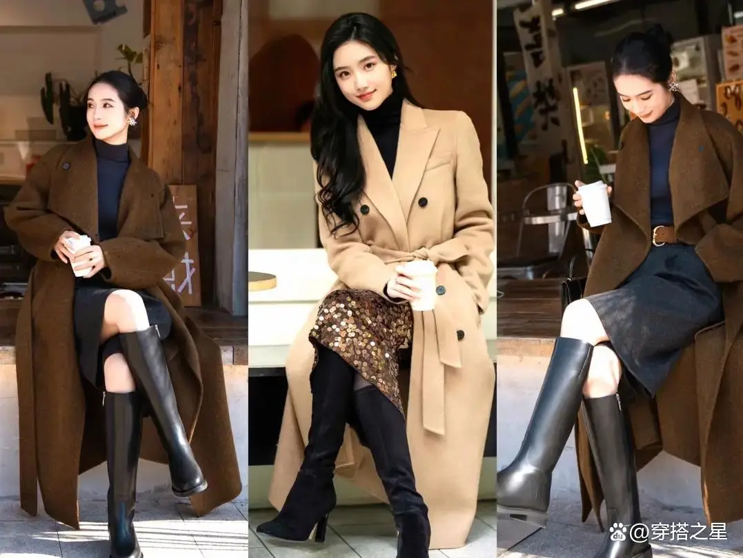 Mặc áo khoác dài nên phối với quần hay váy để tôn dáng? Chị em cứ áp dụng công thức 3 quần - 3 váy là chân ái - 10