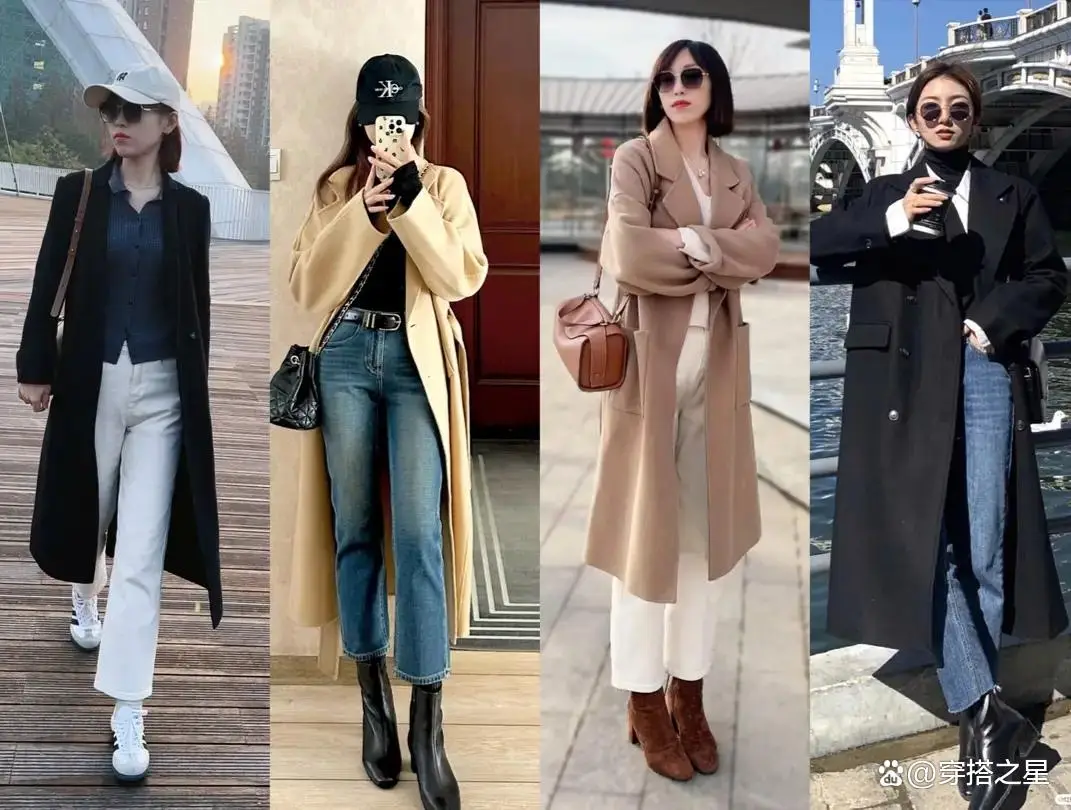 Mặc áo khoác dài nên phối với quần hay váy để tôn dáng? Chị em cứ áp dụng công thức 3 quần - 3 váy là chân ái - 3