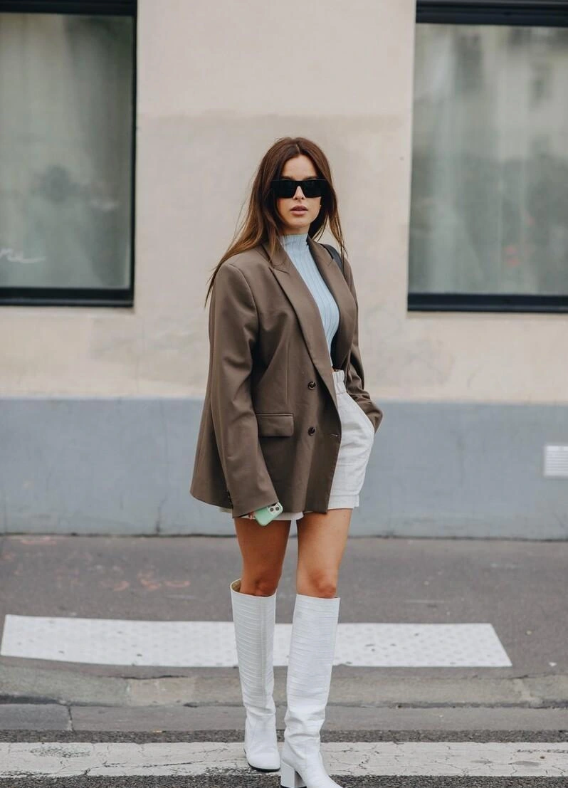 Hãy mặc áo khoác blazer theo cách này vào mùa thu, đảm bảo đẹp mãn nhãn đến nỗi ai nhìn cũng xuýt xoa - 3