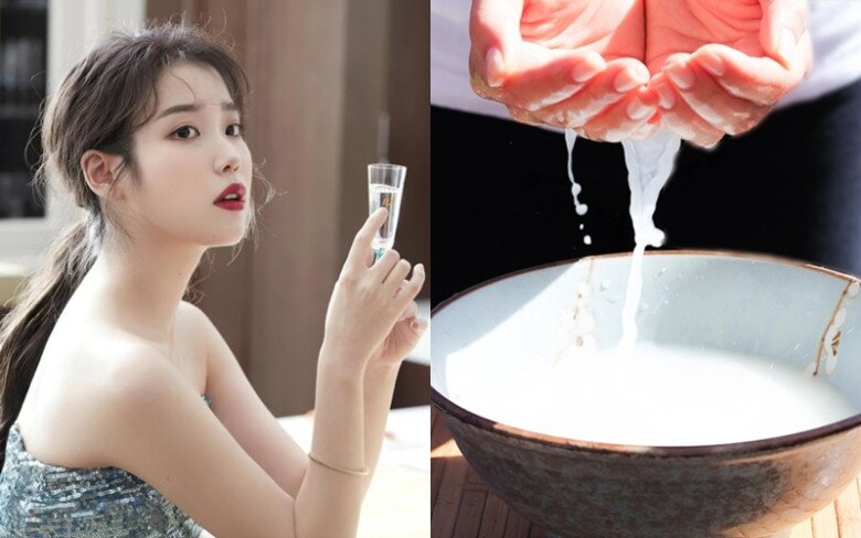 Nước vo gạo mà nhiều người đổ đi là bí quyết dưỡng da của IU.